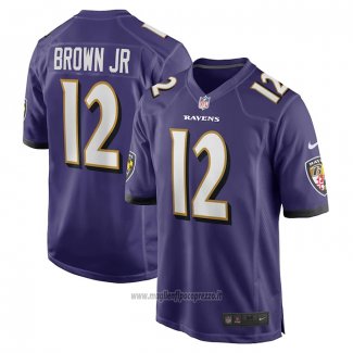 Maglia NFL Game Baltimore Ravens Anthony Brown Viola