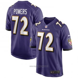 Maglia NFL Game Baltimore Ravens Ben Powers Viola