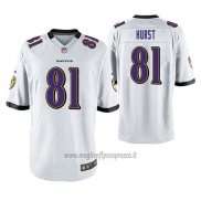 Maglia NFL Game Baltimore Ravens Hayden Hurst Bianco