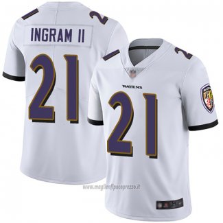 Maglia NFL Game Baltimore Ravens Mark Ingram Ii Bianco