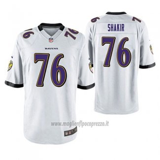 Maglia NFL Game Baltimore Ravens Maurquice Shakir Bianco