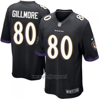 Maglia NFL Game Bambino Baltimore Ravens Gillmore Nero