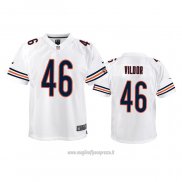 Maglia NFL Game Bambino Chicago Bears Kindle Vildor Bianco