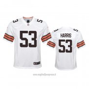 Maglia NFL Game Bambino Cleveland Browns Nick Harris 2020 Bianco