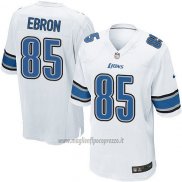 Maglia NFL Game Bambino Detroit Lions Ebron Bianco