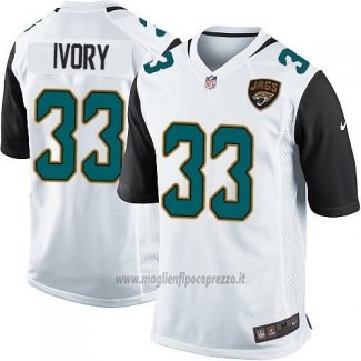 Maglia NFL Game Bambino Jacksonville Jaguars Ivory Bianco