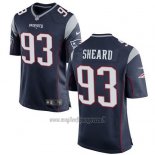 Maglia NFL Game Bambino New England Patriots Sheard Nero