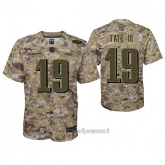 Maglia NFL Game Bambino Philadelphia Eagles Golden Tate Camuffamento 2018 Salute To Service