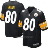 Maglia NFL Game Bambino Pittsburgh Steelers Green Nero