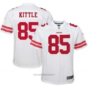 Maglia NFL Game Bambino San Francisco 49ers George Kittle Bianco