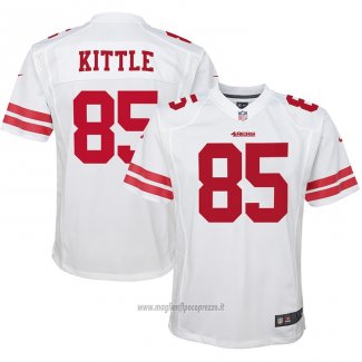 Maglia NFL Game Bambino San Francisco 49ers George Kittle Bianco