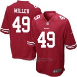 Maglia NFL Game Bambino San Francisco 49ers Miller Rosso