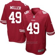 Maglia NFL Game Bambino San Francisco 49ers Miller Rosso