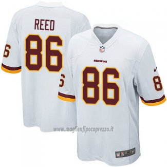 Maglia NFL Game Bambino Washington Commanders Reed Bianco