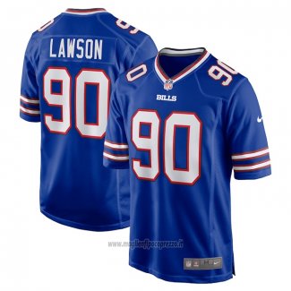 Maglia NFL Game Buffalo Bills Shaq Lawson Blu