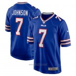Maglia NFL Game Buffalo Bills Taron Johnson 7 Blu