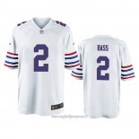 Maglia NFL Game Buffalo Bills Tyler Bass Alternato Bianco