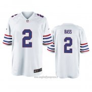 Maglia NFL Game Buffalo Bills Tyler Bass Alternato Bianco