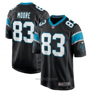 Maglia NFL Game Carolina Panthers David Moore Nero