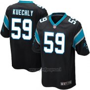 Maglia NFL Game Carolina Panthers Kuechly Nero