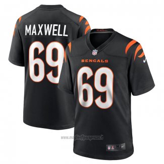 Maglia NFL Game Cincinnati Bengals Devonnsha Maxwell Nero