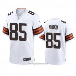 Maglia NFL Game Cleveland Browns David Njoku 2020 Bianco