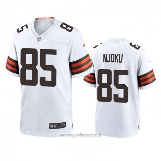 Maglia NFL Game Cleveland Browns David Njoku 2020 Bianco