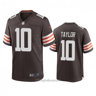 Maglia NFL Game Cleveland Browns Taywan Taylor 2020 Marrone