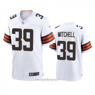 Maglia NFL Game Cleveland Browns Terrance Mitchell 2020 Bianco