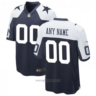 Maglia NFL Game Dallas Cowboys Personalizzate Alternato Blu