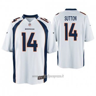 Maglia NFL Game Denver Broncos Courtland Sutton Bianco