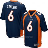 Maglia NFL Game Denver Broncos Sanchez Blu