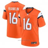 Maglia NFL Game Denver Broncos Troy Franklin Arancione