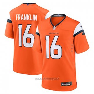 Maglia NFL Game Denver Broncos Troy Franklin Arancione