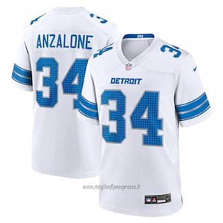 Maglia NFL Game Detroit Lions Alex Anzalone Bianco