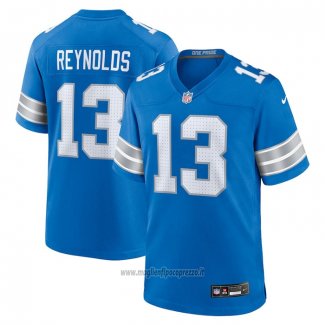 Maglia NFL Game Detroit Lions Craig Reynolds Blu Bianco
