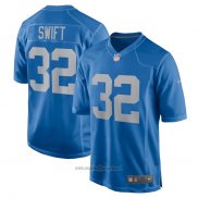 Maglia NFL Game Detroit Lions D'andre Swift Blu