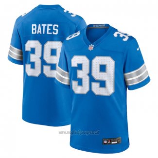Maglia NFL Game Detroit Lions Jake Bates Blu Bianco