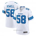 Maglia NFL Game Detroit Lions Penei Sewell Bianco