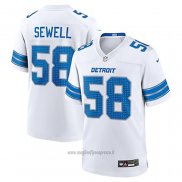 Maglia NFL Game Detroit Lions Penei Sewell Bianco
