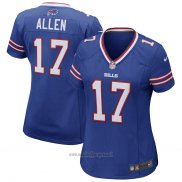 Maglia NFL Game Donna Buffalo Bills Josh Allen Blu