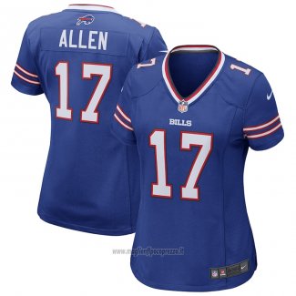 Maglia NFL Game Donna Buffalo Bills Josh Allen Blu