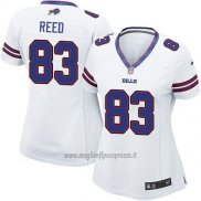 Maglia NFL Game Donna Buffalo Bills Reed Bianco