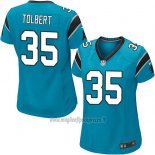 Maglia NFL Game Donna Carolina Panthers Tolbert Blu