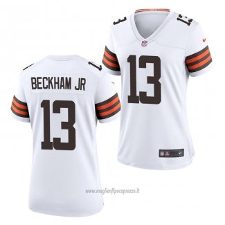 Maglia NFL Game Donna Chicago Bears Odell Beckham JR Bianco
