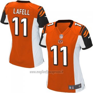 Maglia NFL Game Donna Cincinnati Bengals Lafell Arancione
