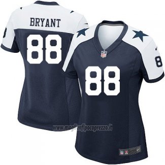 Maglia NFL Game Donna Dallas Cowboys Bryant Blu Bianco