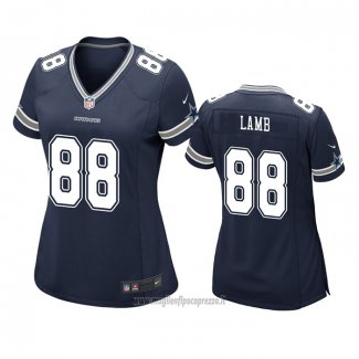 Maglia NFL Game Donna Dallas Cowboys Ceedee Lamb Blu
