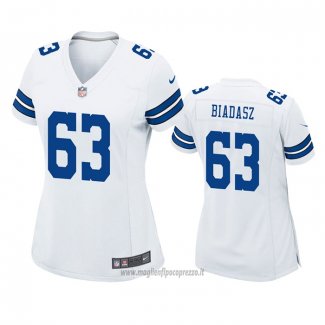 Maglia NFL Game Donna Dallas Cowboys Tyler Biadasz Bianco