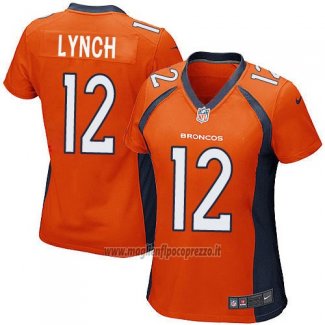 Maglia NFL Game Donna Denver Broncos Caldwell Arancione